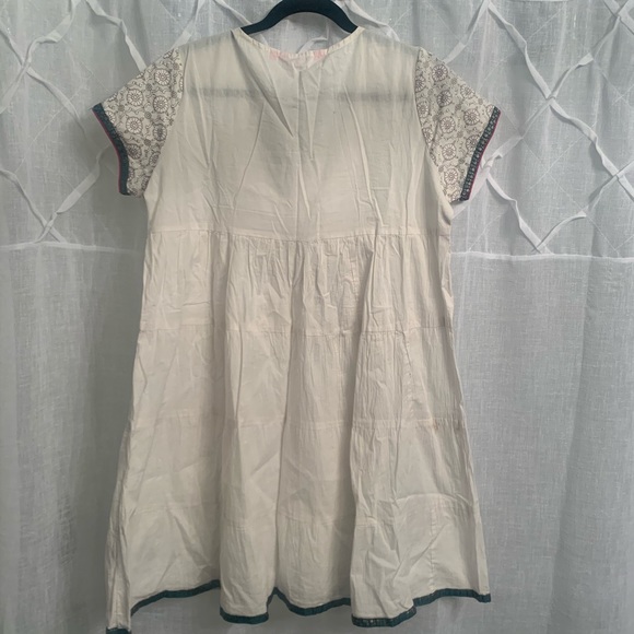 Rang Manch White/cream tunic w/colorful details - Picture 10 of 10